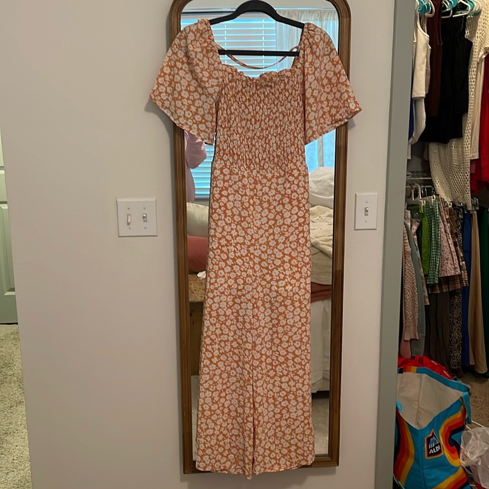 NWT Floral Jumpsuit